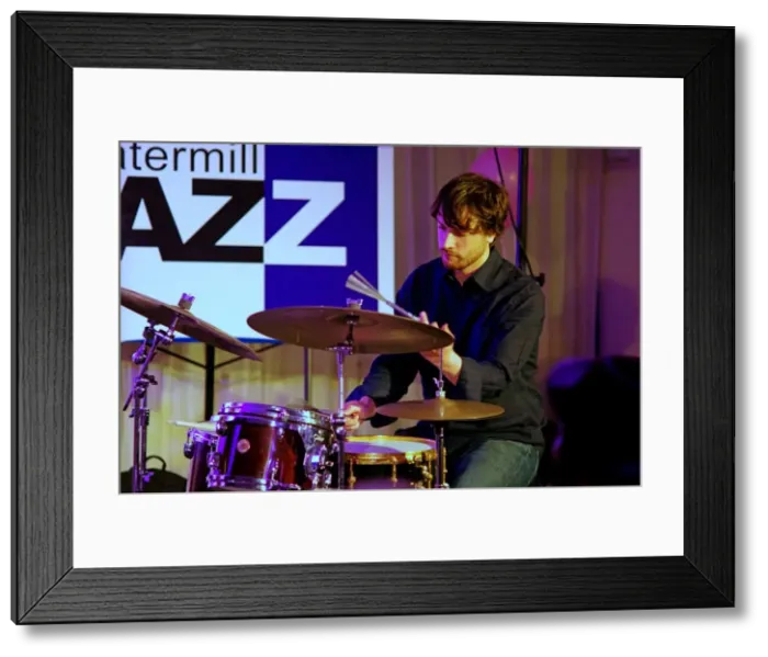 Framed Print : Nate Friedman, Watermill Jazz Club, Dorking, Surrey, April 11, 2017. Artist: Brian O Connor Framed Print : Nate Friedman, Watermill Jazz Club, Dorking, Surrey, April 11, 2017. Artist: Brian O Connor