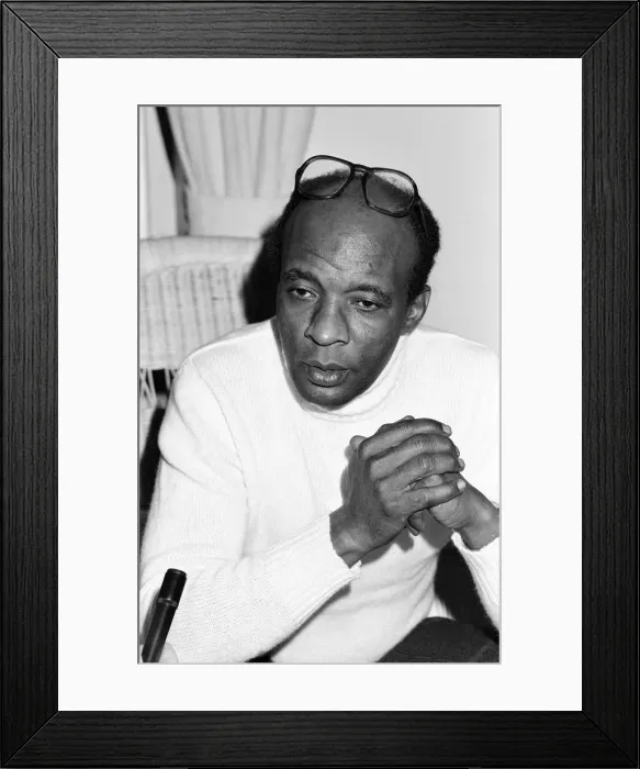 Framed Print : Ed Thigpen, London, 1975. Artist: Brian O Connor Framed Print : Ed Thigpen, London, 1975. Artist: Brian O Connor