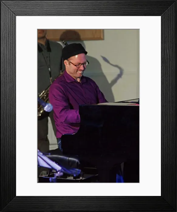 Framed Print : George Colligan, Watermill Jazz Club, Dorking, Surrey, November 8, 2016. Artist: Brian O Connor Framed Print : George Colligan, Watermill Jazz Club, Dorking, Surrey, November 8, 2016. Artist: Brian O Connor