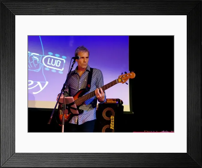 Framed Print : Andy Hodge, Hawth, Crawley, West Sussex, March 17, 2017. Artist: Brian O Connor Framed Print : Andy Hodge, Hawth, Crawley, West Sussex, March 17, 2017. Artist: Brian O Connor