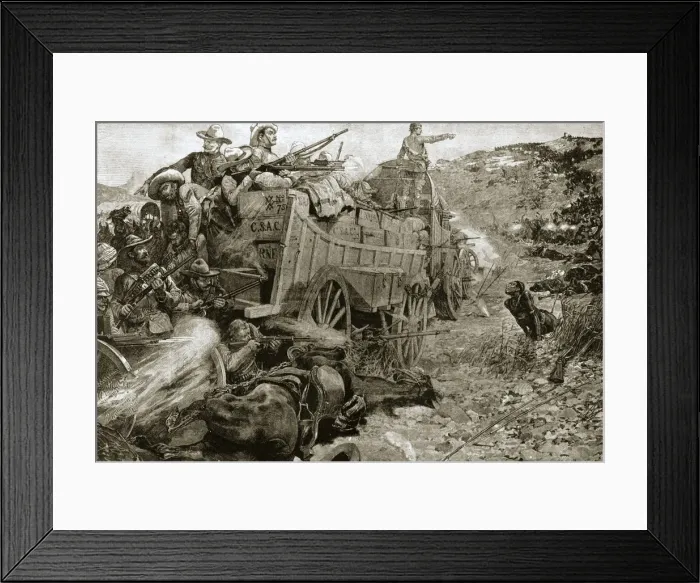 Framed Print : The Matabele War, 1893 (1901) Framed Print : The Matabele War, 1893 (1901)