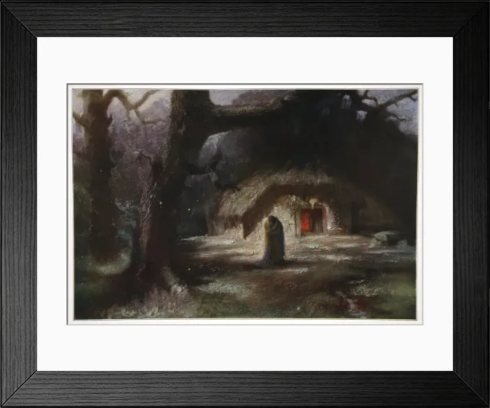 Framed Print : The Two Were Reunited in a Fond Embrace, 1906