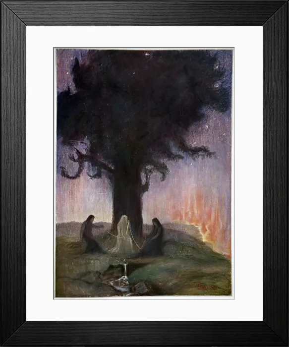 Framed Print : The Norns, 1906 Framed Print : The Norns, 1906