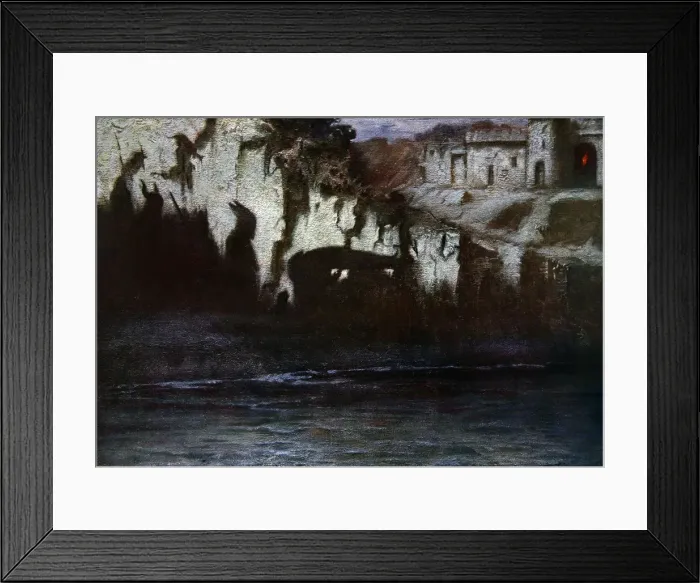 Framed Print : The Funeral of Siegfried, 1906 Framed Print : The Funeral of Siegfried, 1906