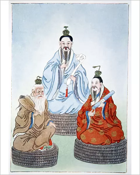The Taoist Triad, 1922