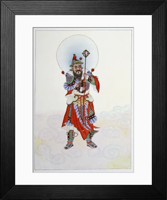 Framed Print : The Door God - Military, 1922 Framed Print : The Door God - Military, 1922
