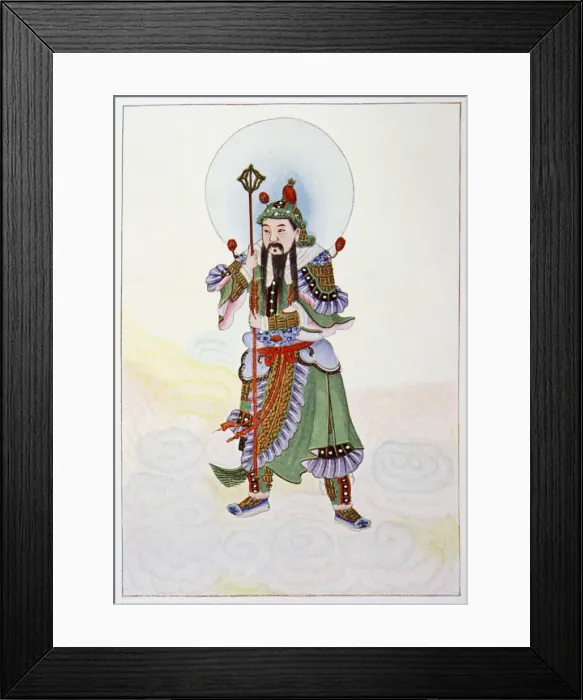 Framed Print : The Door God - Civil, 1922 Framed Print : The Door God - Civil, 1922
