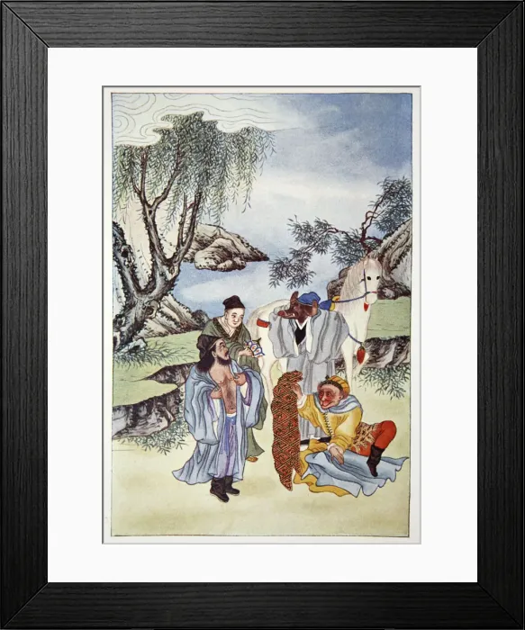 Framed Print : Sun Steals Clothing for his Master, 1922 Framed Print : Sun Steals Clothing for his Master, 1922