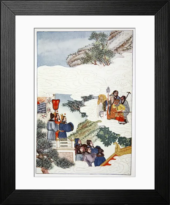 Framed Print : The Return to China, 1922 Framed Print : The Return to China, 1922