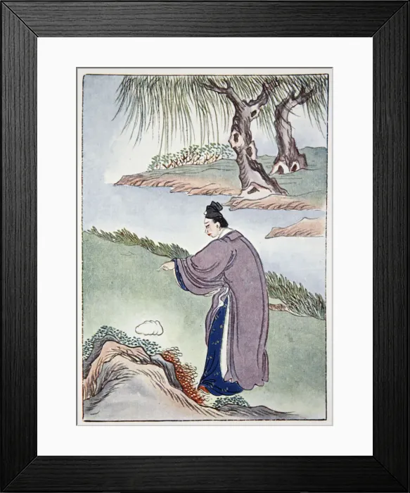 Framed Print : Chia Tzu-Lung finds the stone belonging to Mr Chen the alchemist, 1922 Framed Print : Chia Tzu-Lung finds the stone belonging to Mr Chen the alchemist, 1922