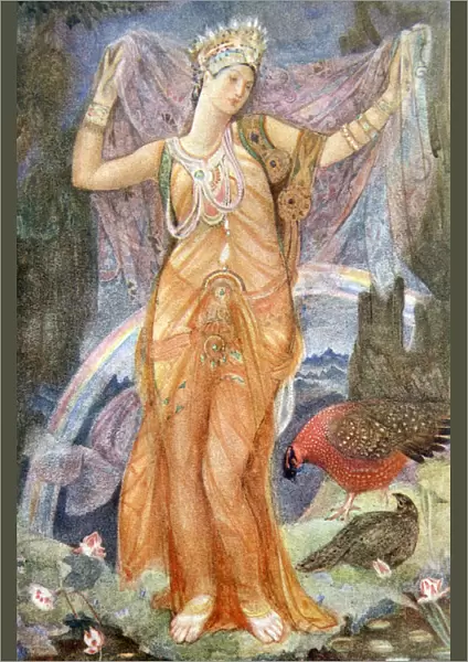 The Mother Goddess Ishtar, 1916. Artist: Evelyn Paul
