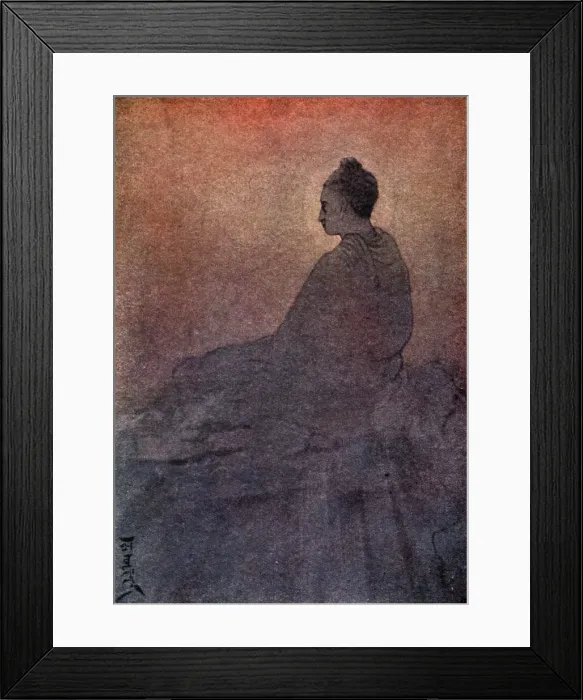 Framed Print : The Victory of Buddha, 1913. Artist: Rabindranath Tagore Framed Print : The Victory of Buddha, 1913. Artist: Rabindranath Tagore