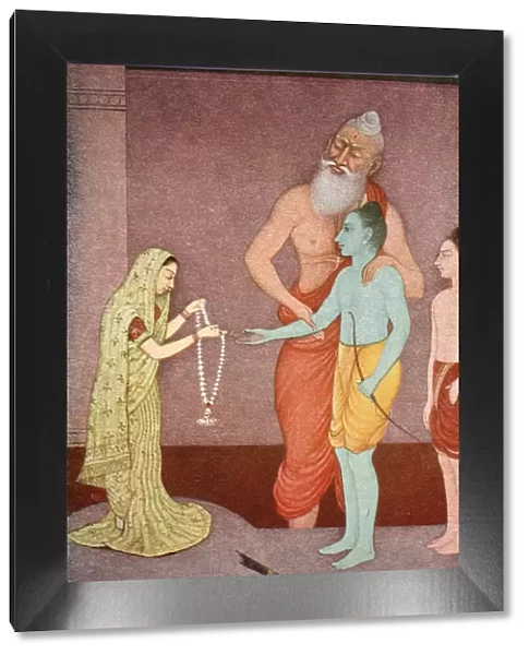 Ramas Marriage, 1913. Artist: K Venkatappa
