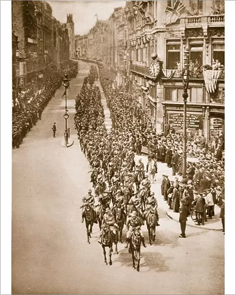 Anzac Day in London, April 25th, 1919