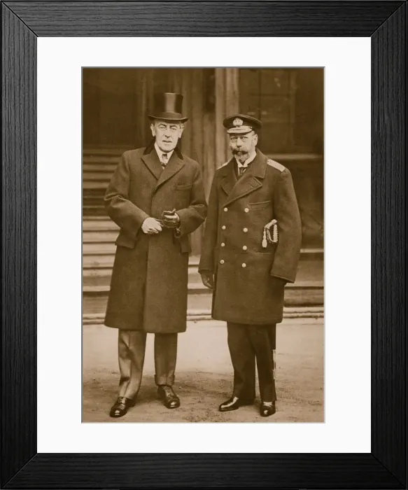Framed Print : Anglo-Saxon Brotherhood, c1914-1919 Framed Print : Anglo-Saxon Brotherhood, c1914-1919