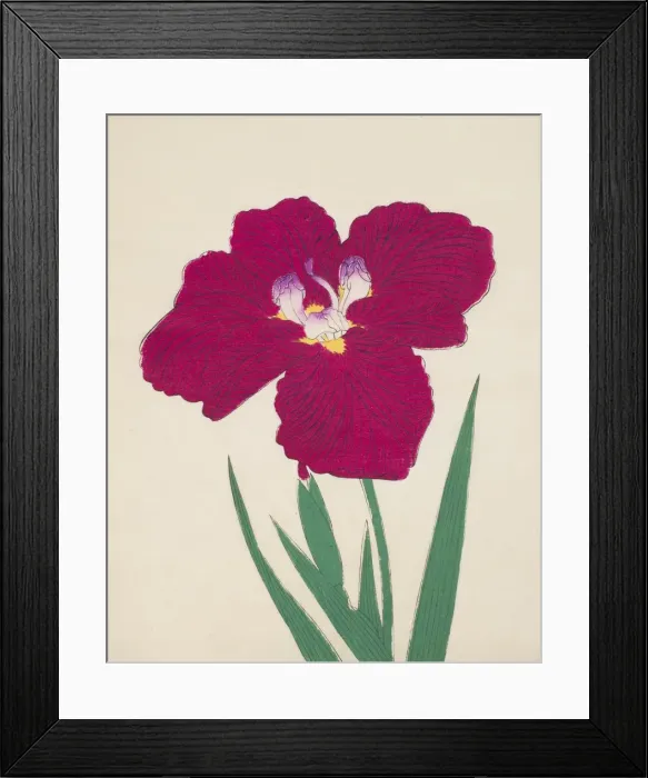 Framed Print : Tai-Hei-Raku, No. 18, 1890, (colour woodblock print) Framed Print : Tai-Hei-Raku, No. 18, 1890, (colour woodblock print)
