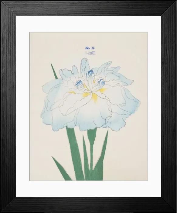 Framed Print : U-Chu, No. 25, 1890, (colour woodblock print) Framed Print : U-Chu, No. 25, 1890, (colour woodblock print)