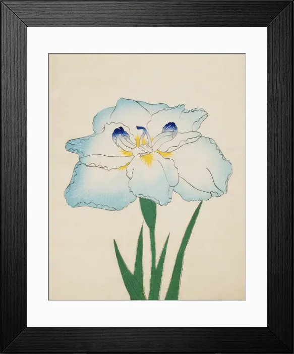Framed Print : Issui-No-Gin, No. 34, 1890, (colour woodblock print) Framed Print : Issui-No-Gin, No. 34, 1890, (colour woodblock print)