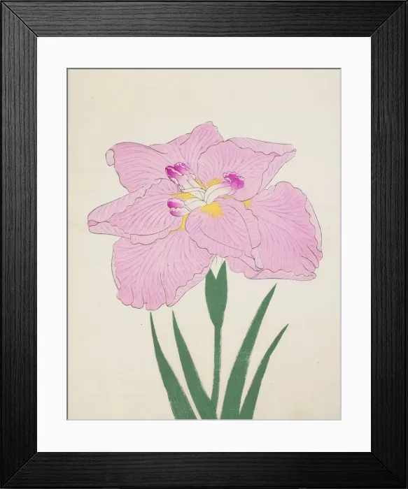 Framed Print : Shu-Fu-Raku, No. 58, 1890, (colour woodblock print) Framed Print : Shu-Fu-Raku, No. 58, 1890, (colour woodblock print)