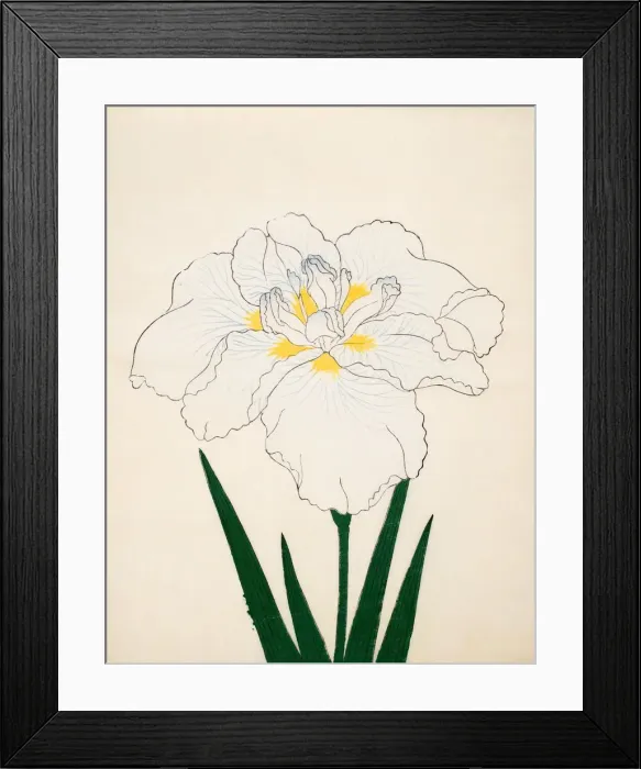 Framed Print : Moro-No-Tsuki, No. 97, 1890, (colour woodblock print) Framed Print : Moro-No-Tsuki, No. 97, 1890, (colour woodblock print)