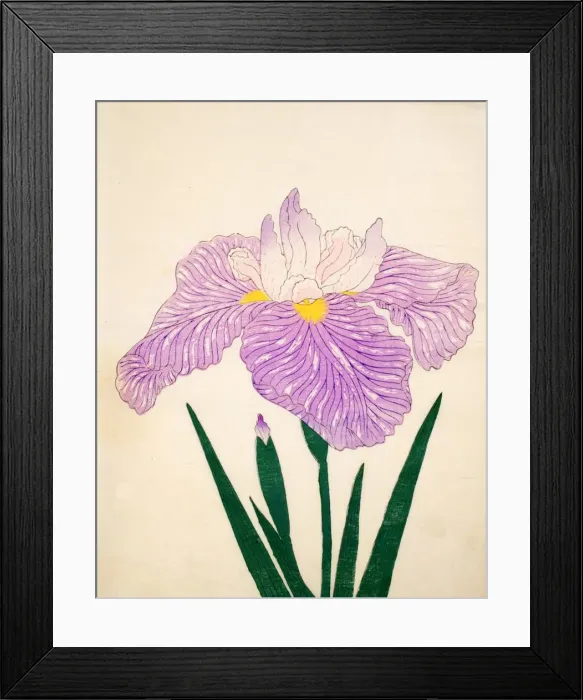 Framed Print : Tama-Usagi, No. 98, 1890, (colour woodblock print) Framed Print : Tama-Usagi, No. 98, 1890, (colour woodblock print)