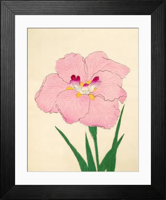 Framed Print : Gofukushoshu, No. 86, 1890, (colour woodblock print) Framed Print : Gofukushoshu, No. 86, 1890, (colour woodblock print)