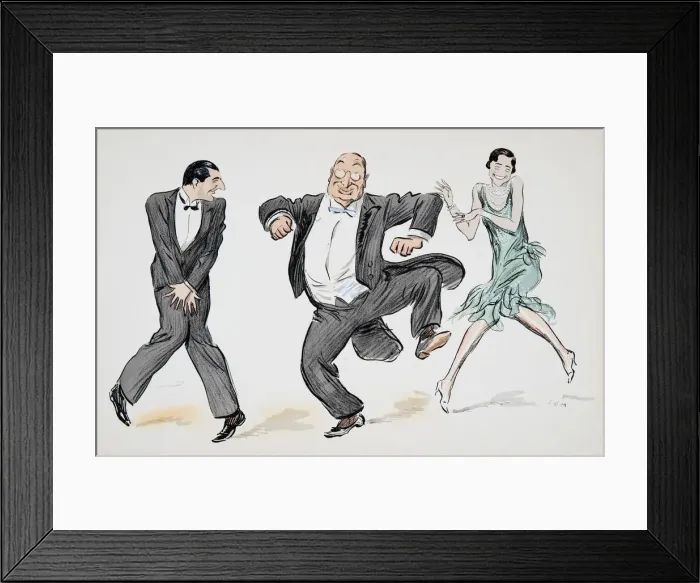 Framed Print : Dancing the Charleston, from White Bottoms pub. 1927 Framed Print : Dancing the Charleston, from White Bottoms pub. 1927