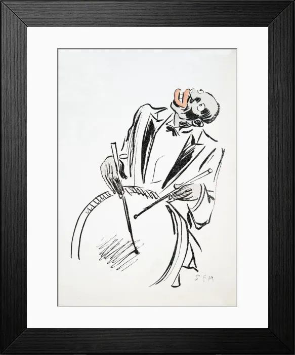 Framed Print : A Drummer, from White Bottoms pub. 1927 Framed Print : A Drummer, from White Bottoms pub. 1927