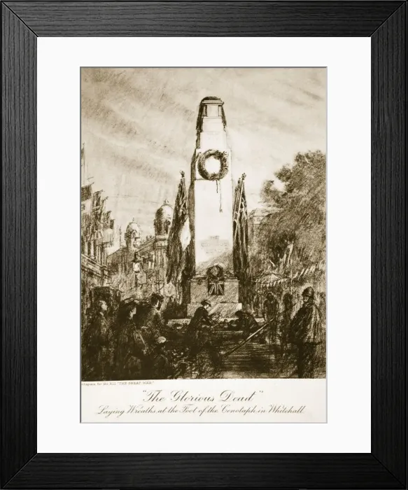 Framed Print : The Glorious Dead, c1914-1919 Framed Print : The Glorious Dead, c1914-1919
