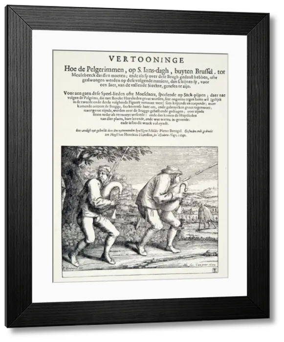 Framed Print : The Bagpipers, c. 1642 Framed Print : The Bagpipers, c. 1642