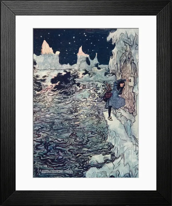Framed Print : The Seven Ravens, 1909 Framed Print : The Seven Ravens, 1909