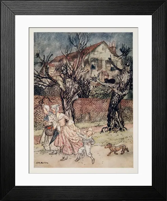Framed Print : Marvellous tales of Haunted Fields, and Haunted Brooks, and Haunted Houses Framed Print : Marvellous tales of Haunted Fields, and Haunted Brooks, and Haunted Houses