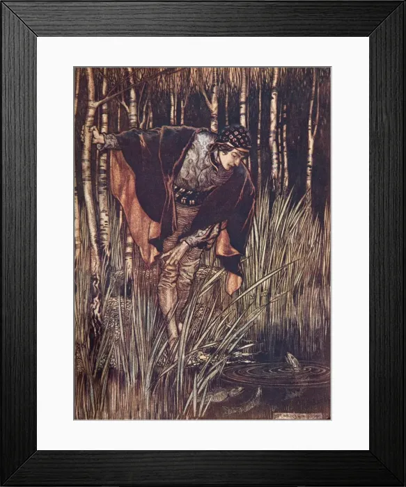 Framed Print : The White Snake, 1909 Framed Print : The White Snake, 1909