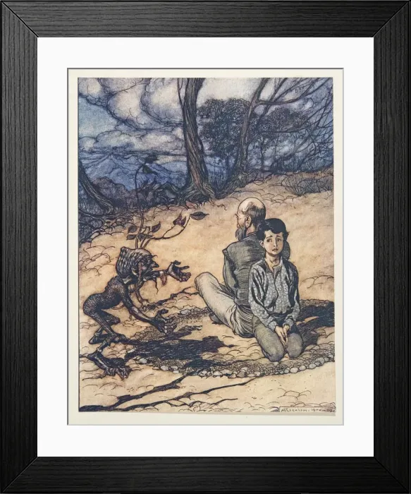 Framed Print : The King of the Golden Mountain, 1909 Framed Print : The King of the Golden Mountain, 1909