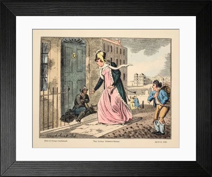 Framed Print : The Little Chimney-Sweep, 1808 Framed Print : The Little Chimney-Sweep, 1808