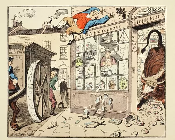 A Bull in a China Shop, 1808