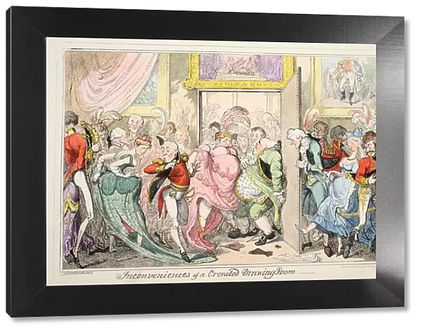 Inconveniences of a Crowded Drawing Room, 1835