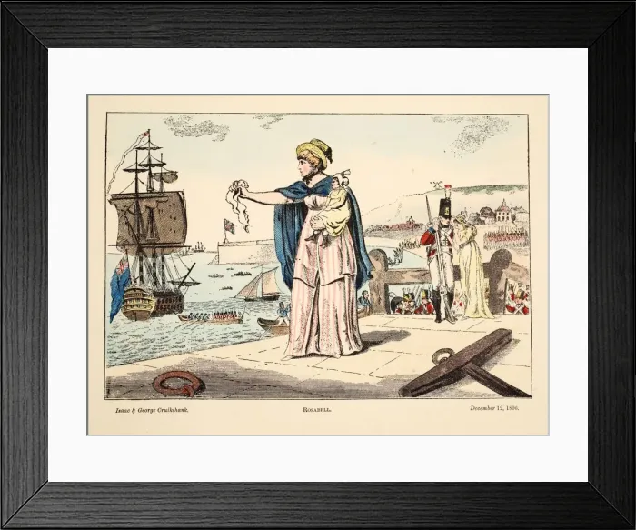 Framed Print : Rosabell, 1806 Framed Print : Rosabell, 1806