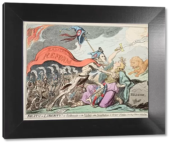 Death or Liberty! Or Britannia & the Virtues of the Constitution in danger of
