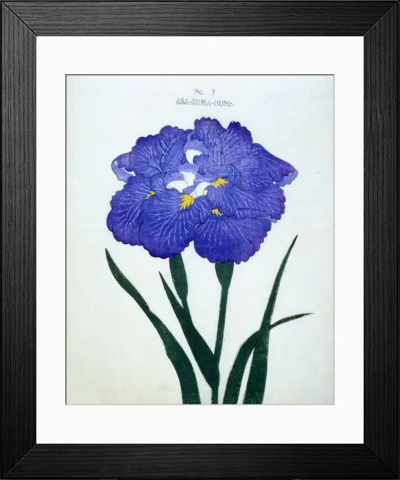 Framed Print : Asa-Zuma-Bune, No 7 Framed Print : Asa-Zuma-Bune, No 7