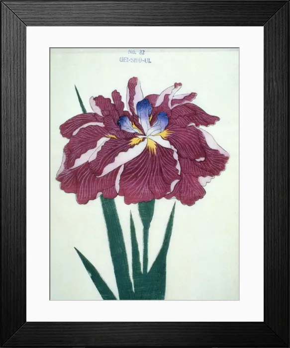 Framed Print : Gei-Sho-Ui, No 32 Framed Print : Gei-Sho-Ui, No 32