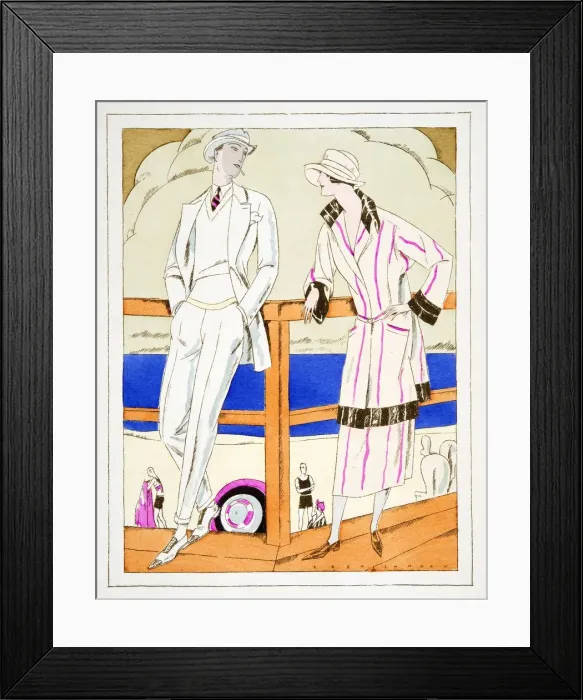 Framed Print : Ammeer, Outfits by Gerard Bresser, from Styl, pub. 1922 (pochoir Print) Framed Print : Ammeer, Outfits by Gerard Bresser, from Styl, pub. 1922 (pochoir Print)