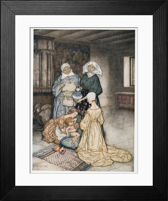Framed Print : Had I not four or five women once that tended me? The Tempest, 1926 Framed Print : Had I not four or five women once that tended me? The Tempest, 1926