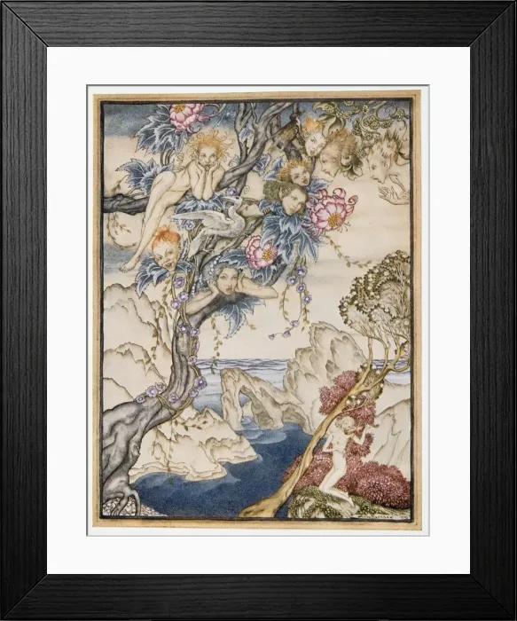 Framed Print : The isle is full of noises, sounds and sweet airs, that give delight and hurst not Framed Print : The isle is full of noises, sounds and sweet airs, that give delight and hurst not