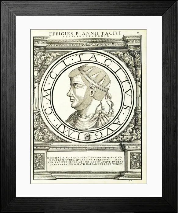 Framed Print : Tacitus (200 -276 AD), 1559 Framed Print : Tacitus (200 -276 AD), 1559