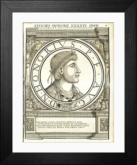 Framed Print : Honorius (384 - 423), 1559 Framed Print : Honorius (384 - 423), 1559