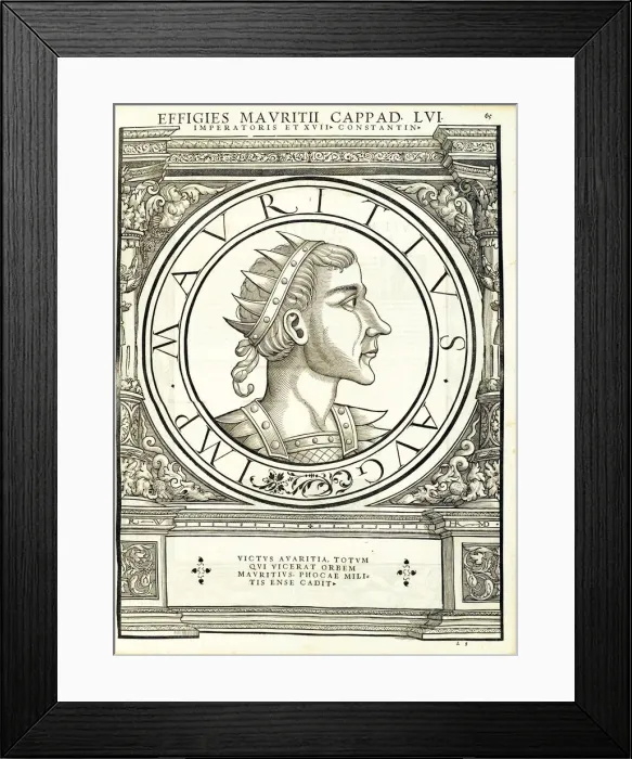 Framed Print : Mauritius (539 - 602), 1559 Framed Print : Mauritius (539 - 602), 1559