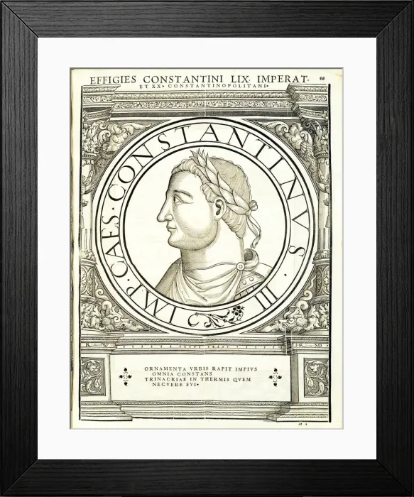 Framed Print : Constans (323 - 350), 1559 Framed Print : Constans (323 - 350), 1559