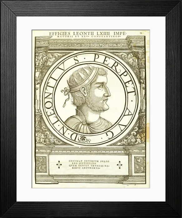 Framed Print : Leonitus (d. 706), 1559 Framed Print : Leonitus (d. 706), 1559