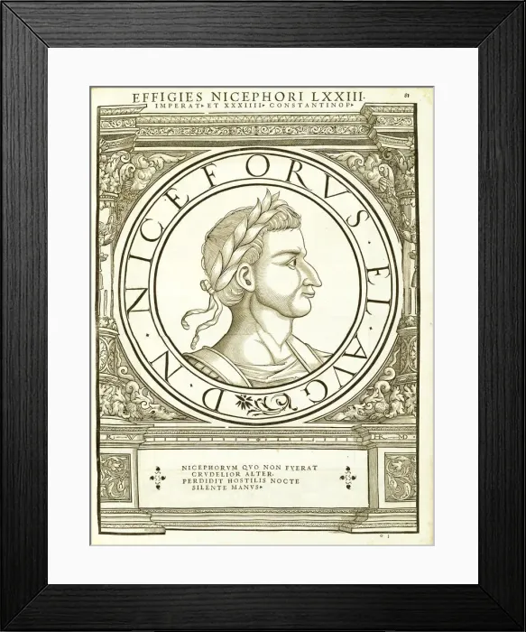 Framed Print : Nicephorus (d. July 26, 811), 1559 Framed Print : Nicephorus (d. July 26, 811), 1559